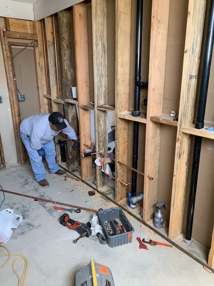 Commercial rough-in plumbing for Gas Line Repair in University Hills